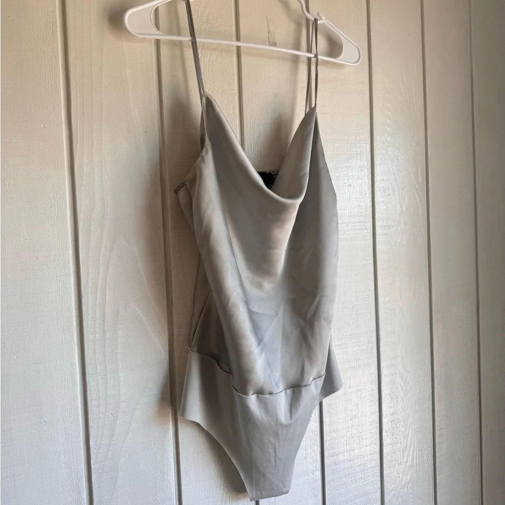 House of Harlow 1960 Cowl Neck Bodysuit